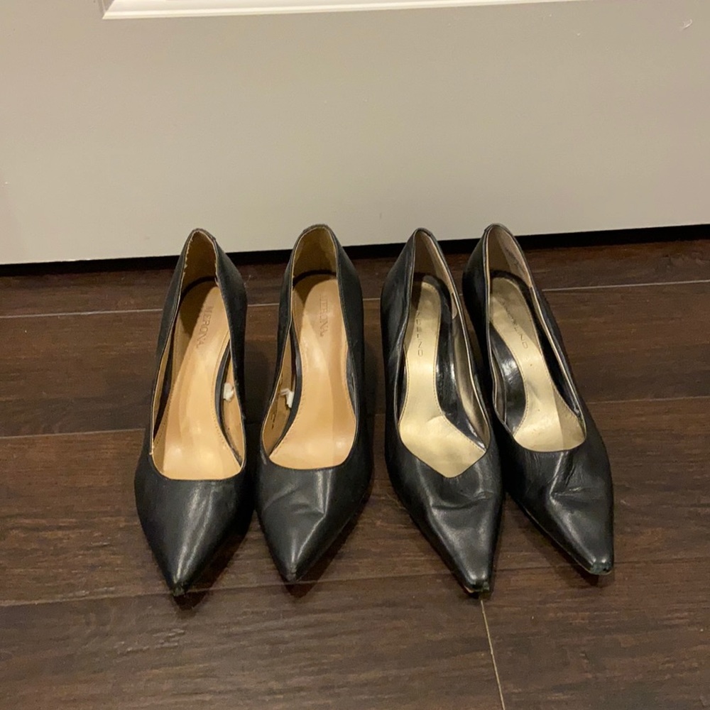2 pairs of work heels